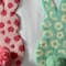 72" Multicolored 3 Easter Bunnies Table Runner